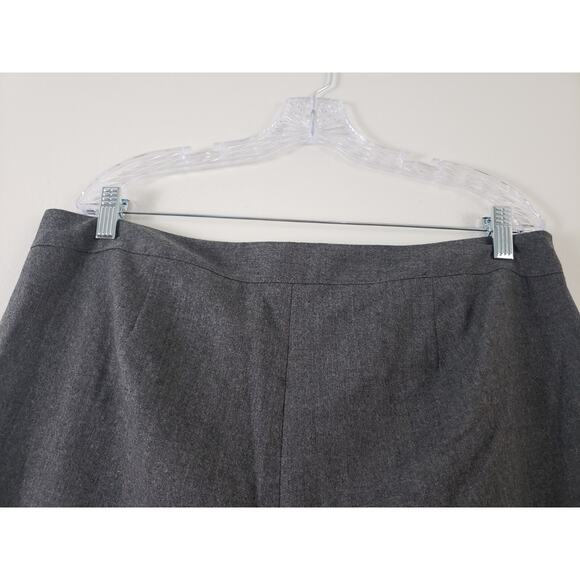 (Ju) Talbots Heritage Pants Womens Size 14 Lined Wool Blend Cropp Office Siren - Picture 4 of 7